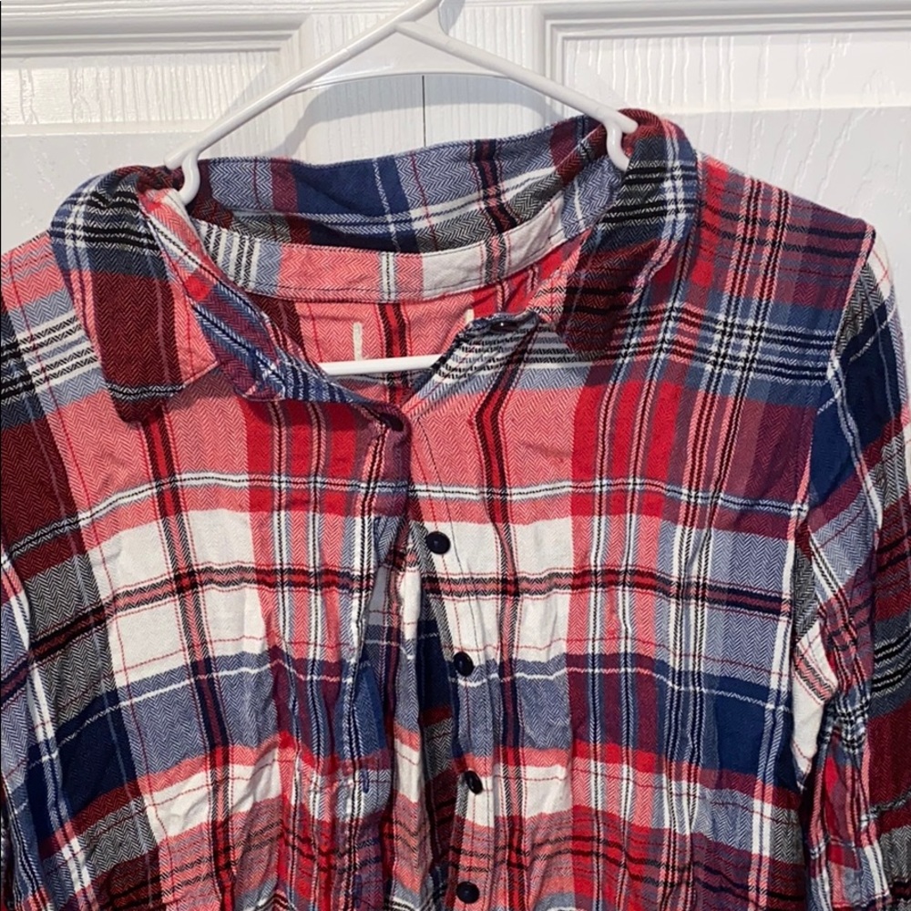 Large flannel